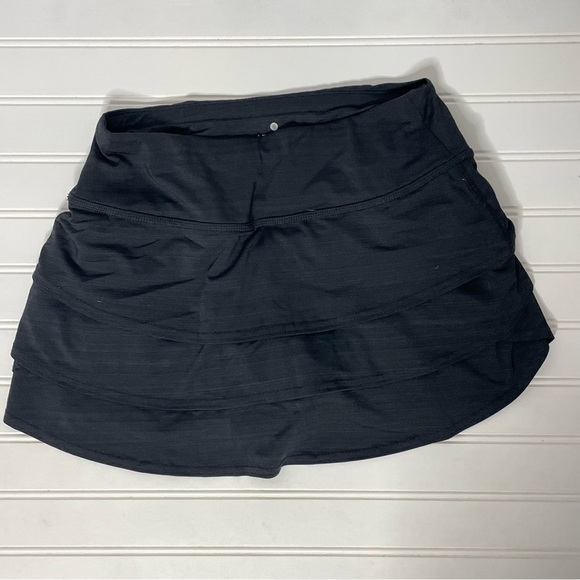 Athleta Black Athletic Skort Sz XXS 90 - Picture 2 of 11